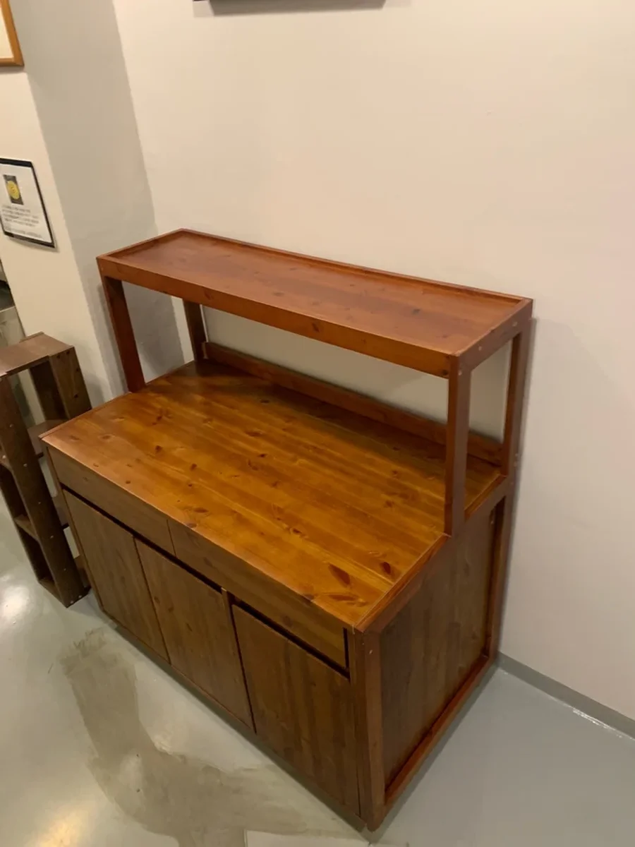 의왕 수납장사이즈줄이기 작업 후 줄어든 크기