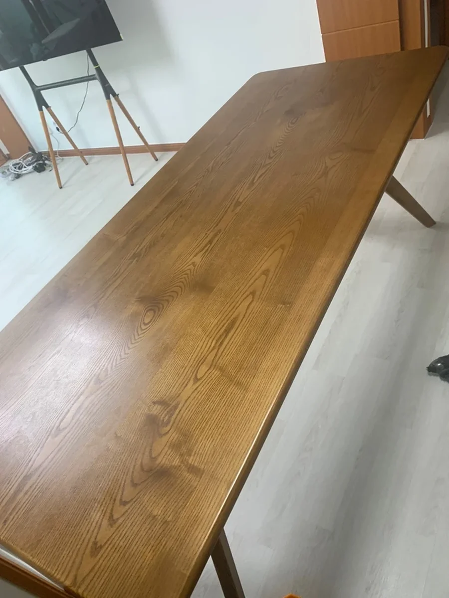 오산 식탁사이즈줄이기 작업 전 원래 크기